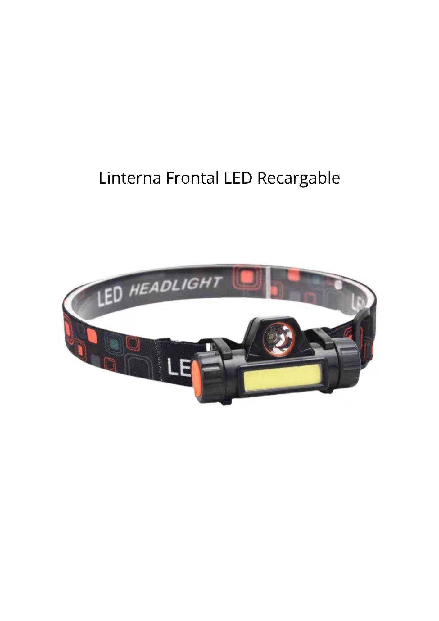 Linterna Frontal LED Recargable G