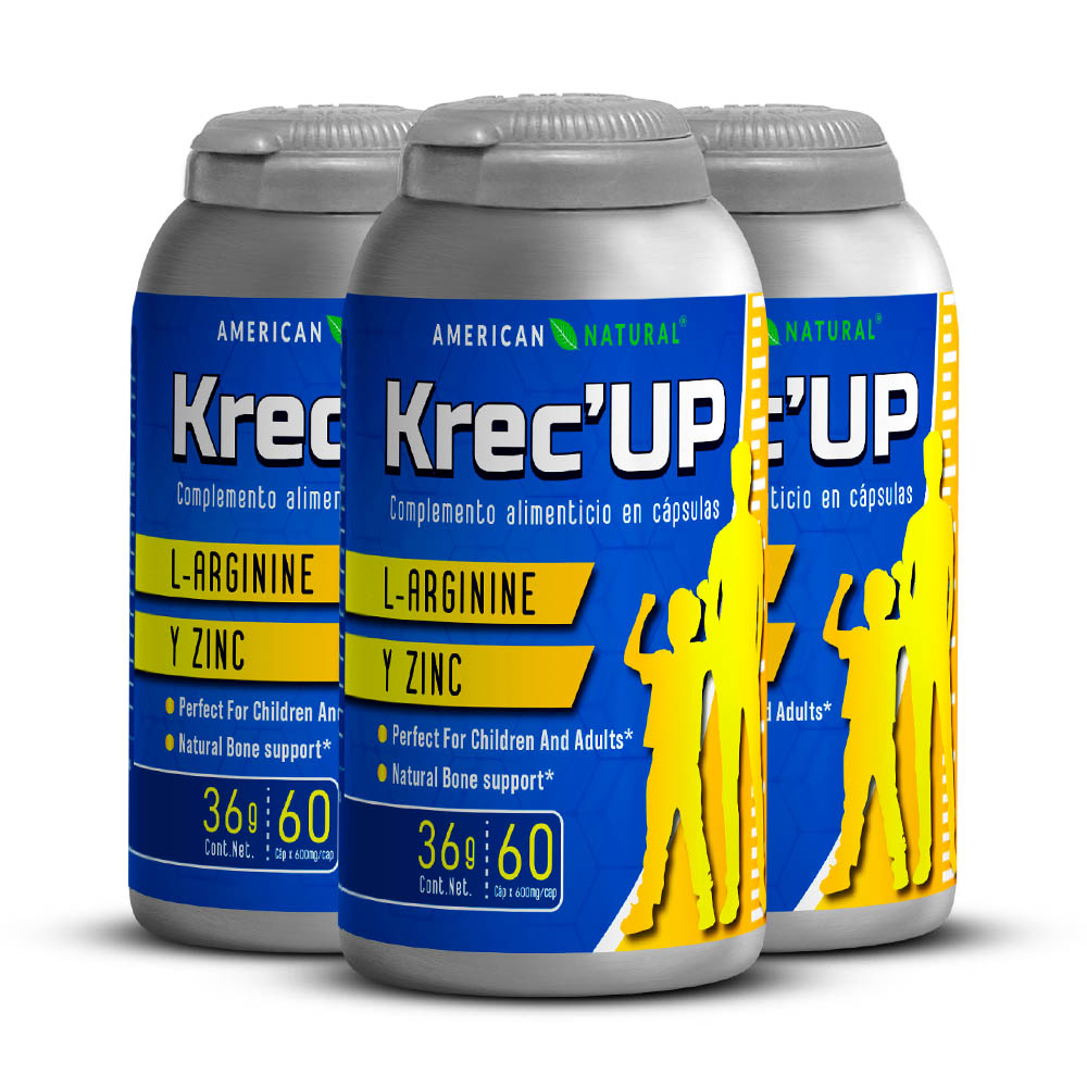 Krec'UP American Natural | Nutrición Completa para el Desarrollo Físico